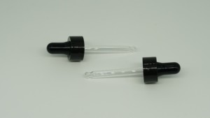 Pipet Tetes Minyak Esensial Kaca Anti Tumpah 20/400 dengan Tutup Sekrup, Dot Silikon/Karet Nitril, Warna Dapat Disesuaikan untuk Botol - Product Image 3