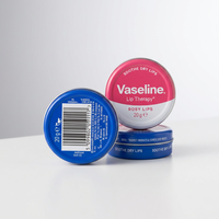 Mini boîte ronde en métal 20g pour crème visage gelée cristalline, pot cosmétique vide, boîte de rangement portable pour baume à lèvres et hydratant