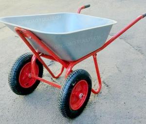 WB5009M รถเข็นสำหรับงานก่อสร้างชุบสังกะสีแบบรัสเซียมีสองล้อ110L สำหรับผลิตในรัสเซียรุ่นดีที่สุด1 <span class=keywords><strong>2</strong></span>ล้อ - Product Image 5