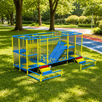 Tunnel d'escalade intérieur en plastique pour enfants, motif animal, usage domestique et commercial, pour les 3 ans et plus, marque JDS, capacité 100-500 kg, unisexe