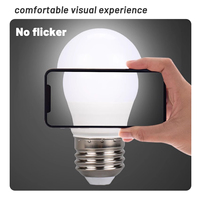 Lampe à LED G45 AC/DC12V-48V 3W/5W avec types de base B22/E27/E14 pour la décoration de la maison et du bureau Corps en plastique Alimentation électrique