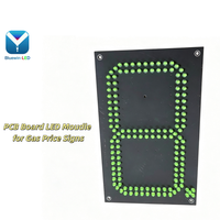 Module d'affichage des prix du gaz LED étanche IP65 pour extérieur, 8 pouces