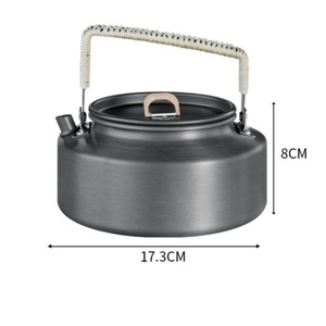 กาต้มน้ำแบบพกพาเหมาะสำหรับการตั้งแคมป์แบกเป้เดินป่าและบาร์บีคิว - Product Image 1