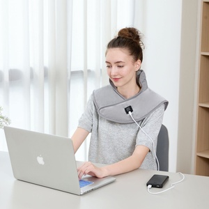 Mantón calentado para hombros y <span class=keywords><strong>cuello</strong></span>, protección de invierno para <span class=keywords><strong>cuello</strong></span> y hombros, <span class=keywords><strong>manta</strong></span> trasera USB con calefacción eléctrica - Product Image 2