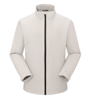 Veste d'hiver chaude à coque rigide monocouche unisexe, extensible dans 4 directions, fermeture éclair, imperméable, respirante, coupe-vent, randonnée, escalade, plein air