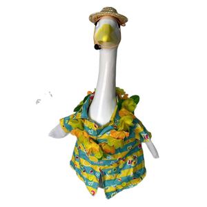 Chemise hawaïenne américaine en polyester de 26 pouces pour déguisement de canard de plage d'été, décoration d'entrée de 23 pouces, en stock - Product Image 5