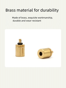 アウトドアキャンプ用ポータブル銅製ガス補充アダプターストーブコネクター、シリンダーガスタンクバーナー、ハイキング用インフレートブタンキャニスター - Product Image 3