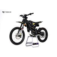 Moto tout-terrain électrique 79Bike Falcon GT 72V 40Ah 16800W 610Nm IP67 blanche pour adultes, motocross