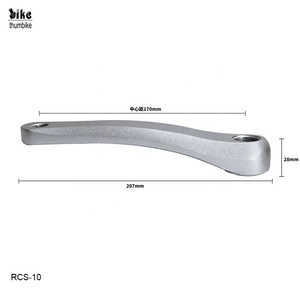 Manivela izquierda <span class=keywords><strong>MTB</strong></span> de bicicleta de carretera de aleación de aluminio de alta calidad manivela de agujero cuadrado de 170mm - Product Image 2