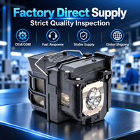 Lampe de projecteur haute performance ELPLP80 pour EPSON EB-585WI 585W 580 595WI BrightLink 585Wi 595Wi Pro 1420Wi 1430Wi