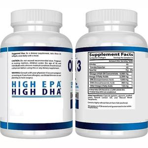 น้ำมันปลาโอเมก้า3แบบนิ่ม-อาหารเสริมเพื่อสุขภาพระดับพรีเมียมที่อุดมไปด้วย EPA & DHA รองรับสุขภาพหัวใจสมองและดวงตา - Product Image 4