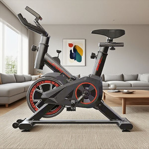 <span class=keywords><strong>Bicicleta</strong></span> de <span class=keywords><strong>Spinning</strong></span> de Acero Negro para Interiores a Precio Económico con Monitor de Ritmo Cardíaco <span class=keywords><strong>y</strong></span> Resistencia Magnética para Fitness Unisex - Product Image 5