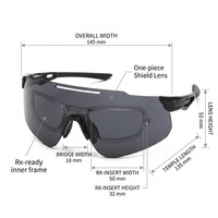 Lunettes de soleil, lunettes de soleil de cyclisme pour hommes et femmes, lunettes de sport pour le cyclisme et la conduite
