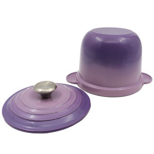 <span class=keywords><strong>Casserole</strong></span> antiadhésive de qualité supérieure, idéale pour les repas en famille, en fonte émaillée, multifonctionnelle, profonde - Product Image 3