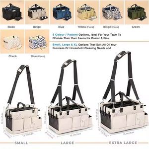 Échantillon gratuit : grand sac de rangement portable pour outils de nettoyage professionnels, sac pour matériel de nettoyage - Product Image 2