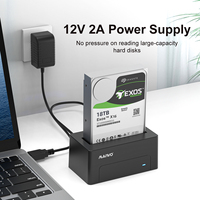 Base de Conexión para Disco Duro MAIWO K308SAS de 2.5\" y 3.5\" SFF-8482 USB3.0 Mini SAS, Carcasa para SSD USB 3.2 Gen1 de 5 Gbps