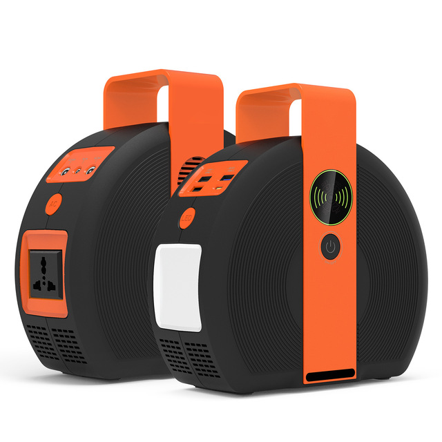 Energy Storage Lithium Ion Power Supply 100W Outdoor 155Wh Portable AC 42000mAh Solar-Powered