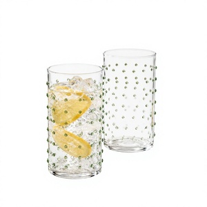 Verres à cocktail transparents en borosilicate faits à la main de 620 ml, sans plomb, coupe Martini, verres à margarita, verrerie de bar réutilisable en gros - Product Image 2