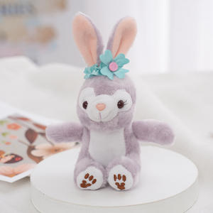 MS Lina Belle étoile Dailou combinaison d'ours super doux PP coton peluche porte-clés sac à dos pendentif accessoires créatif mignon - Product Image 3