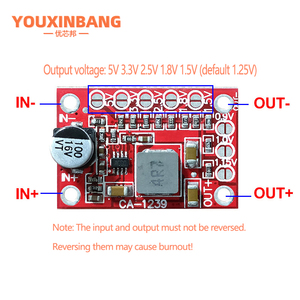 可调电源模块1.25V 1.5V 1.8V 2.5V 3.3V 5v输出3A 15v输入<span class=keywords><strong>CA</strong></span>-1239模块 - Product Image 3