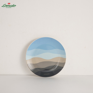 Durable Ceramic <b>Plates</b> with Artistic Decal <b>Surface</b> for Hotels Cafes and Casual Dining - Product Image 4
