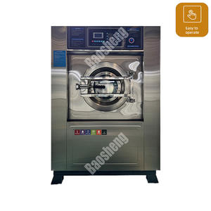 Lavadora Secadora Comercial Eléctrica de Acero Inoxidable, Totalmente Automática, de 12 kg, Apilable, <span class=keywords><strong>para</strong></span> Uso en Lavanderías Comerciales - Product Image 5
