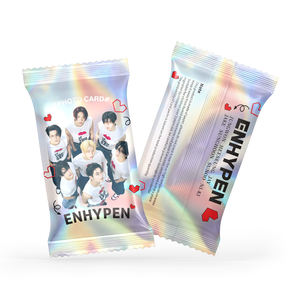 Kartu Foto Kpop Stray Kids/BP Paket 10pcs/paket Kartu Laser Holografik Acak Pencetakan Transfer Termal Gambar Kertas Kustom - Product Image 5