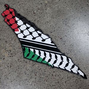 PAFU Palestina Mapa Jerusalén Recuerdo Bandera Palestina Arte de pared - Product Image 4