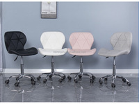 Nouveau design élégant doux et confortable mobilier de jeu ergonomique chaise de jeu rose ascenseur réglable pivotant
