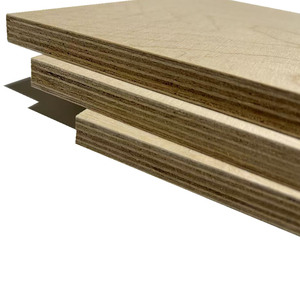 Panneau mince de 6mm de <span class=keywords><strong>contreplaqué</strong></span> de bouleau russe ultra-lisse-placage flexible <span class=keywords><strong>pour</strong></span> les meubles incurvés et la fabrication de modèles - Product Image 2