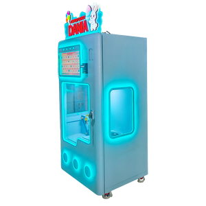 Distributeur automatique commercial de barbe à papa à porte unique avec 60 modèles de fleurs différentes - Product Image 6