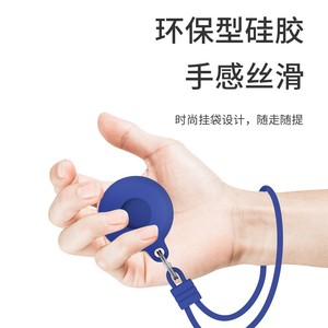 Funda protectora de silicona para Apple AirTags con cordón para rastrear perros - Product Image 2