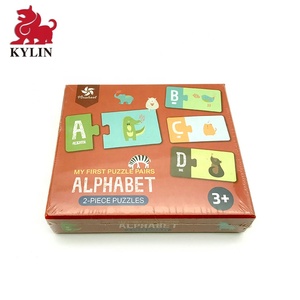 Éducatifs <span class=keywords><strong>Match</strong></span>, Il <span class=keywords><strong>Jeu</strong></span> Jouet Carton Mini Assorti Orthographe Alphabet Lettre Mot Jigsaw Puzzle pour Les Enfants - Product Image 2