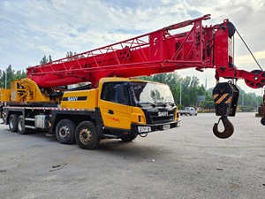 Grue mobile tout-terrain Sany 50t d'occasion durable, économique et adaptée aux tâches d'ingénierie complexes sur site - Product Image 2