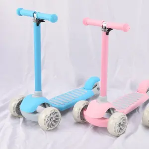 Load Light 50mm Wheels Children Foldable Kids Kick Scooter High Quality Made CE Certificate 50KG Pink Max Yellow Green Orange