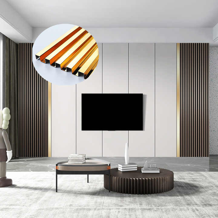 Luxury Decorative Panel Louvers Grille Wall Panel Interior