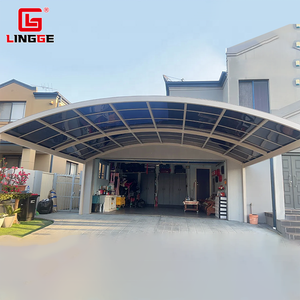 Structure <span class=keywords><strong>en</strong></span> aluminium robuste, abri de voiture autoportant, toiture <span class=keywords><strong>en</strong></span> polycarbonate résistant aux UV, tente de stationnement pour voiture, auvent <span class=keywords><strong>en</strong></span> métal - Product Image 4