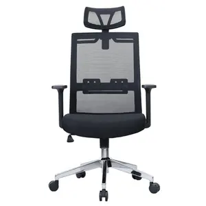 Vendita all'ingrosso sedia girevole cina-D61 schienale Alto in rete direttore ufficio girevole regolabile sedie da ufficio Cina