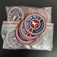 Écusson tissé de marque de créateur en gros, logo brodé de pointe pour maillot, étiquette tissée