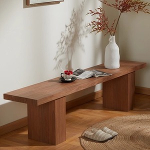 Taburete Nórdico <span class=keywords><strong>de</strong></span> Diseño Sencillo y Lujo Ligero, <span class=keywords><strong>de</strong></span> <span class=keywords><strong>Madera</strong></span> Maciza, Multiusos y Duradero, Banco Moderno <span class=keywords><strong>para</strong></span> Sala <span class=keywords><strong>de</strong></span> Estar, <span class=keywords><strong>para</strong></span> Cambiar Zapatos, <span class=keywords><strong>para</strong></span> el <span class=keywords><strong>Pie</strong></span> <span class=keywords><strong>de</strong></span> <span class=keywords><strong>Cama</strong></span> del Dormitorio - Product Image 4