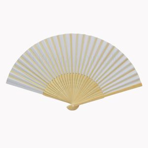 พัดกระดาษพิมพ์ลายคุณภาพสูงแบบกำหนดเอง พร้อมโครงไม้ไผ่ - Product Image 5