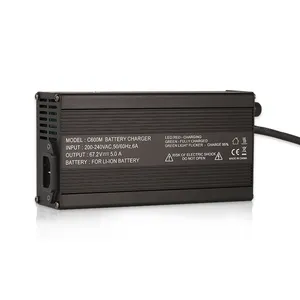 C600M 84V 100.8V 5A lithium li ion battery charger for electric scooter robot charger for electric lawn mower