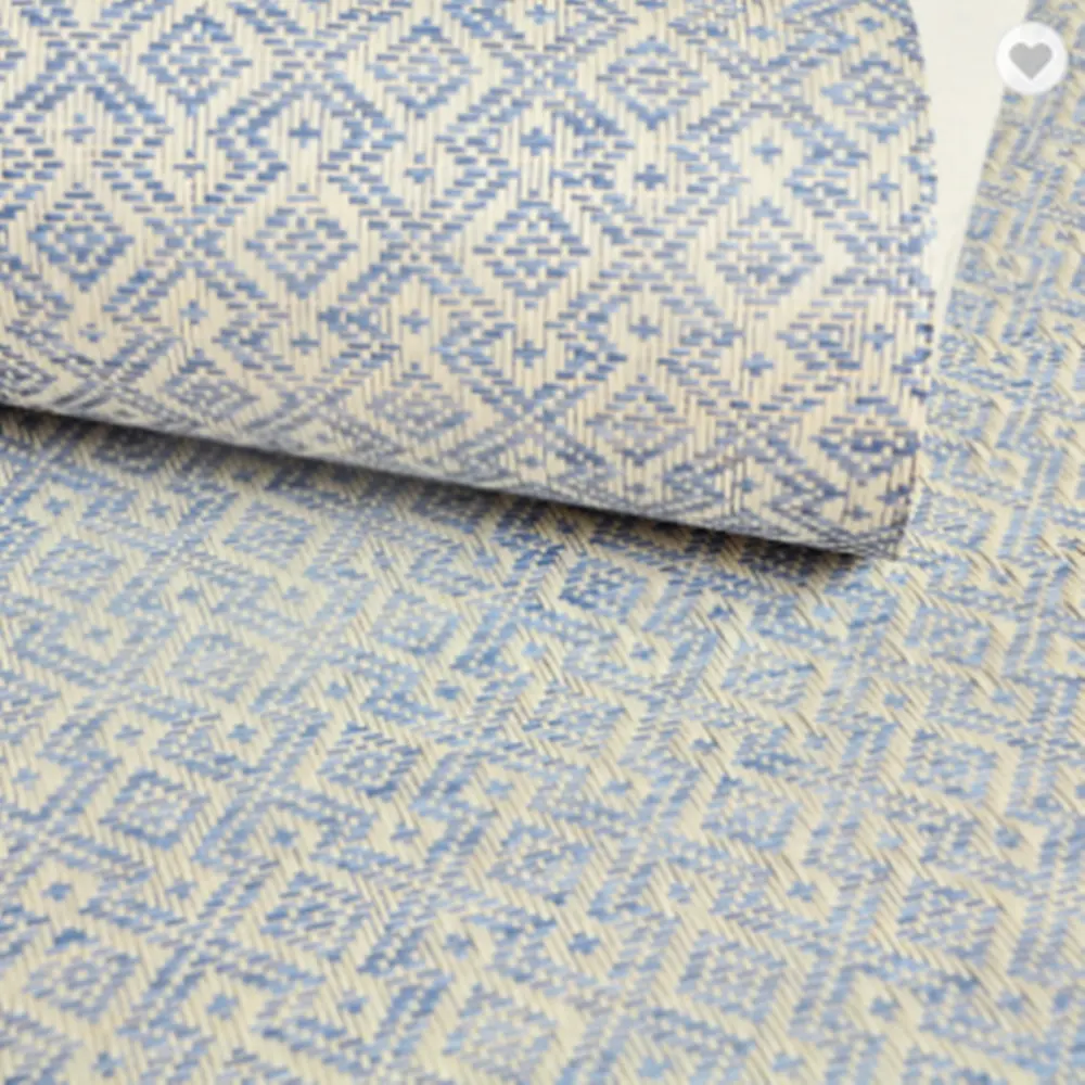 MYWIND-papel tapiz de tejido de papel para decoración del hogar, nuevo estilo bohemio abstracto, azul lechoso, antiguo, blanco, muestra gratis