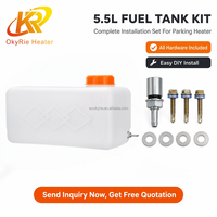 Réservoir de carburant diesel auxiliaire portable OkyRie 10LB pour camping-car, fourgonnette, bus, accessoires de chauffage au gaz de stationnement