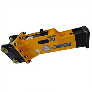 NEUE Mini-Bagger für SB20 Kastenförmiger Hydraulikhammer-Motor für <span class=keywords><strong>Bob</strong></span> Cat Kompaktlader 1,2-3 Tonnen Gesteinszertrümmerung - Product Image 1