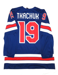 Maillot de Hockey Équipe USA 2026 Brodé en Gros # 86 <span class=keywords><strong>J</strong></span>.Hughes Connor Hellebuyck Matthew Tkachuk Larkin Cousu Prêt à être expédié - Product Image 3