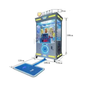 Mediano personalizado eléctrico Mini de monedas correr gimnasio deporte juego arcade peluche regalo premio Juguete garra grúa máquina venta UK
