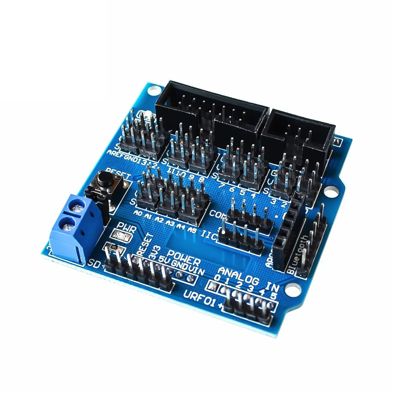 Placa de expansão R3 V5 para Robôs Acessórios Blocos de Construção Eletrônicos Sensor Shield V5.0 Sensor