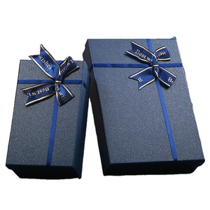2023 Wholesale Custom Lid and Base Box Printing Gift Packaging Valentine Day Gift Box Paper Boxes For Gift with Ribbon