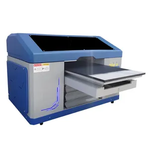 Goosam 3560 Tumbler Cloth Leather Inkjet Printing Machine All In One Small Format A3 A4 Flatbed White Varnish Uv Ink Printer